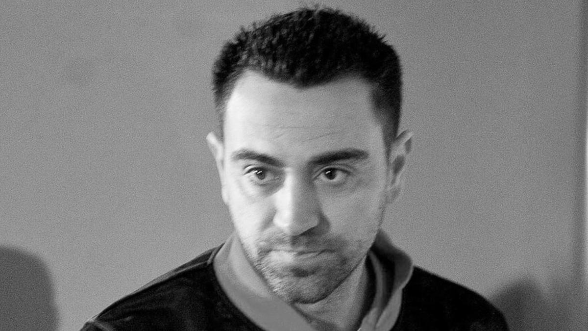 El futbolista Xavi Hernández