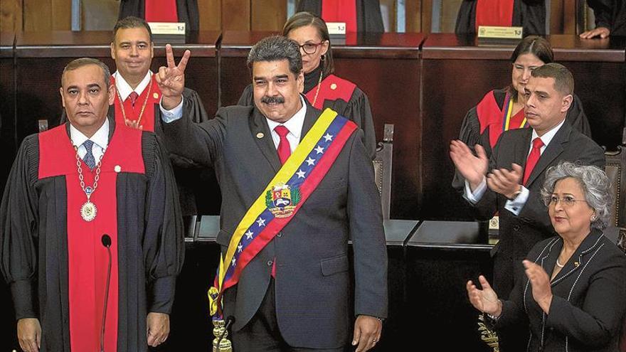 Maduro abre su nuevo mandato con un gran plante internacional