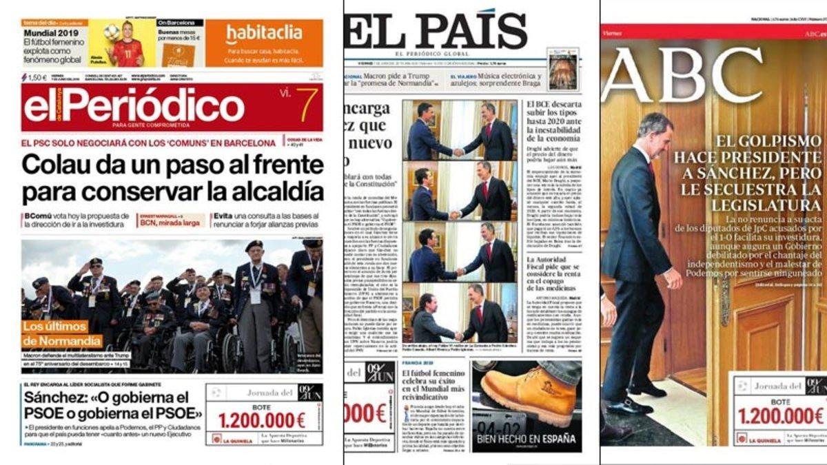 Portadas de la prensa de hoy