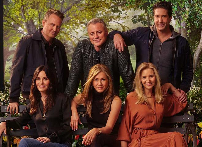 El elenco de 'Friends' en 2021, listos para el especial de HBO 'Friends: the Reunion'