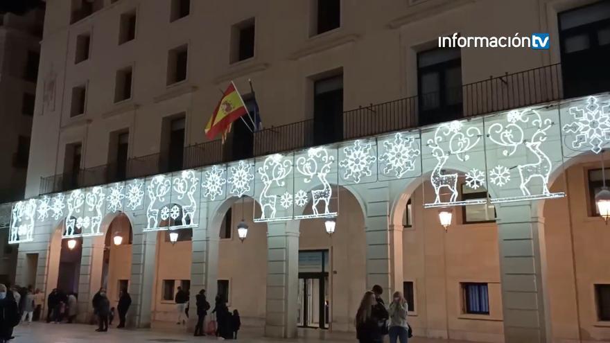 Alicante encenderá sus luces de Navidad un mes antes de las vacaciones