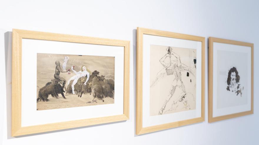 Vídeo: Dibuixos singulars de Dalí a la venda en una galeria de l'Empordà