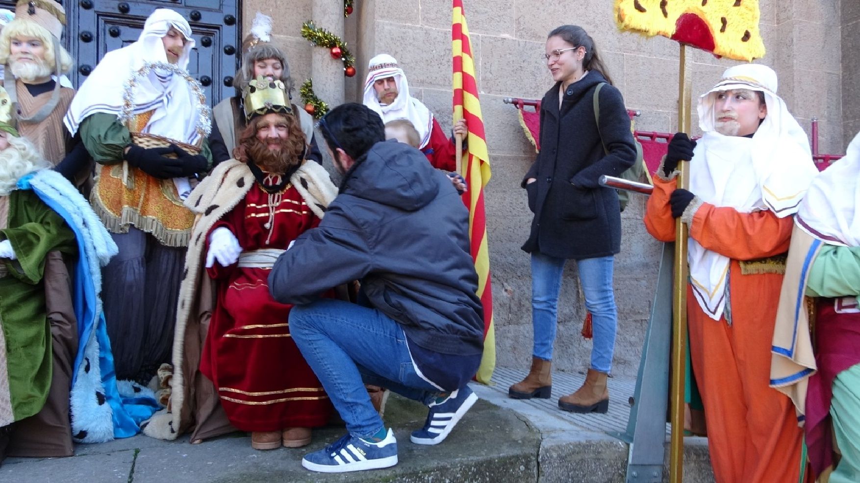 Les imatges dels Reis a l'Ametlla de Merola