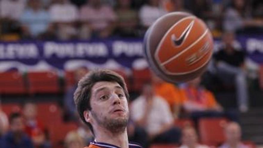 Markovic, durante su etapa como jugador del Valencia Basket.