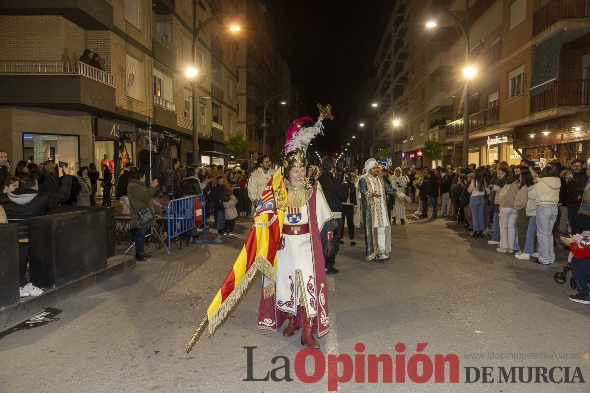 Más de mil festeros desfilan en Caravaca en el encuentro nacional de Moros y Cristianos