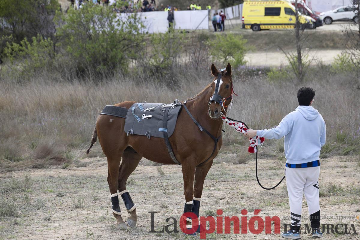 Los Caballistas de Caravaca se miden las fuerzas en la convivencia de la Peña Artesano