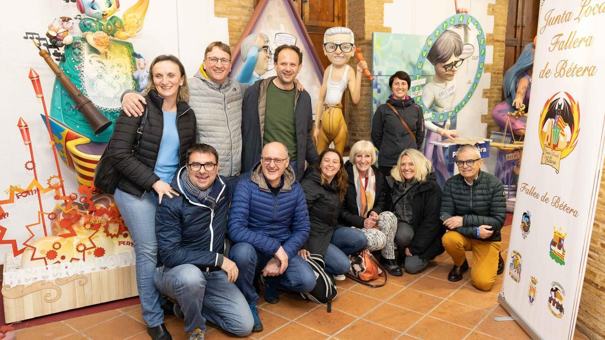 Bétera recibe la visita de 9 alcaldes y alcaldesas del Valle de Aosta.