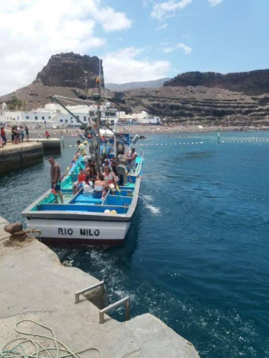 El Puerto de las Nieves celebra las fiestas del Carmen