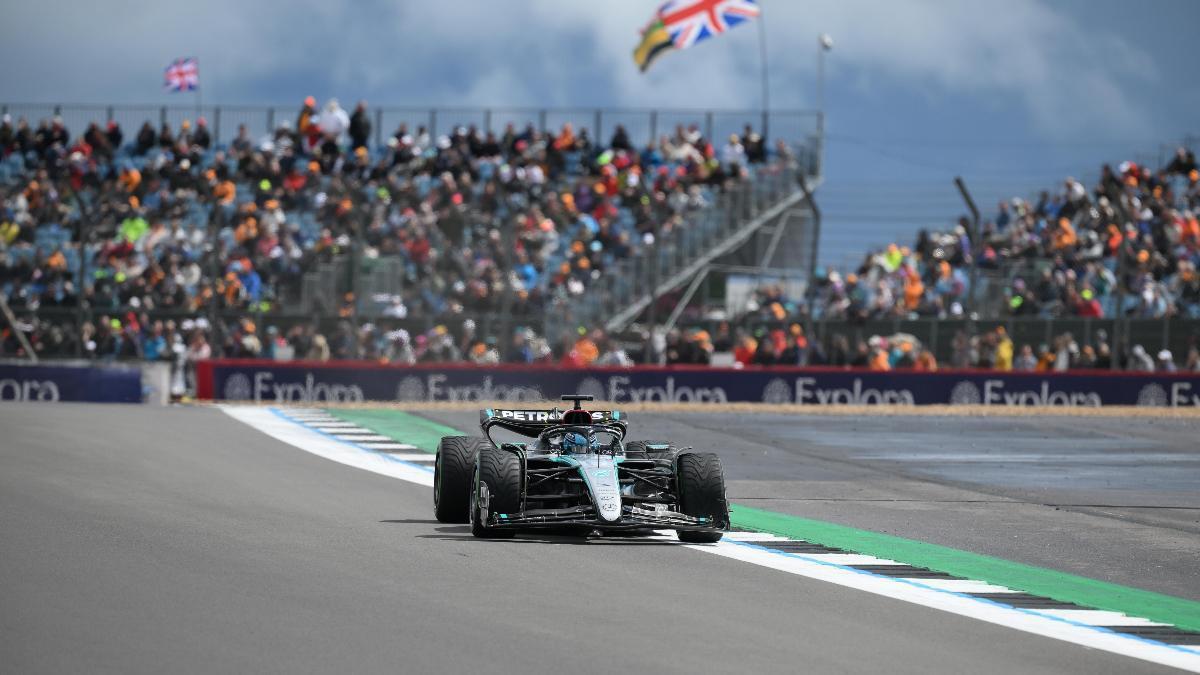 George Russell abrirá la parrilla este domingo en Silverstone, tras anotarse la pole.