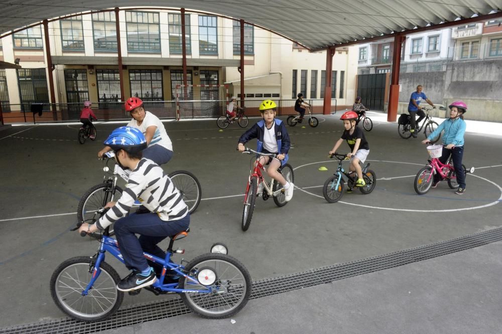 Fiesta de la Bici en el Colegio Concepción Arenal