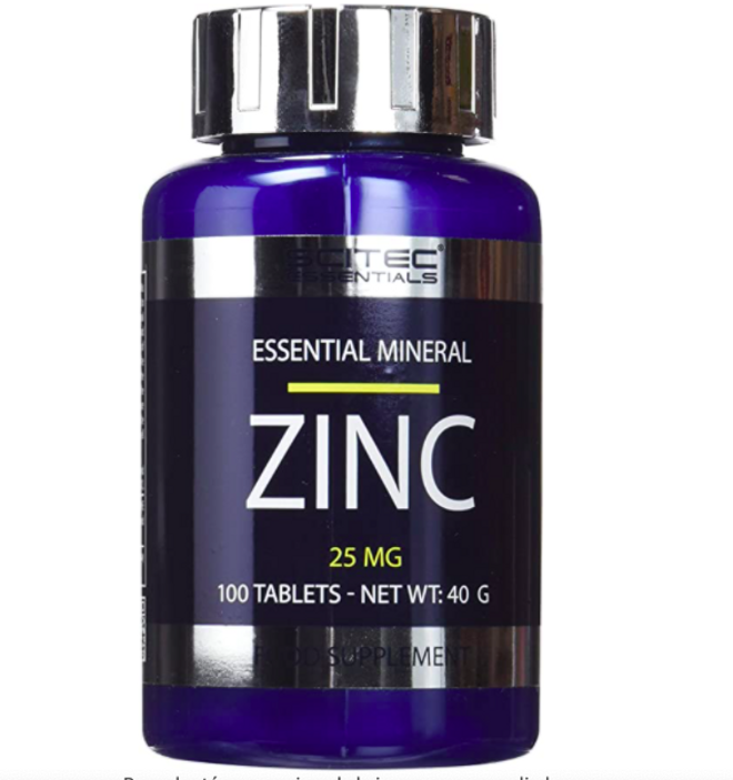 Complemento nutricional de Zinc