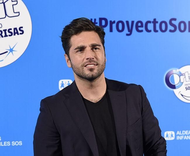 David Bustamante en un evento publicitario