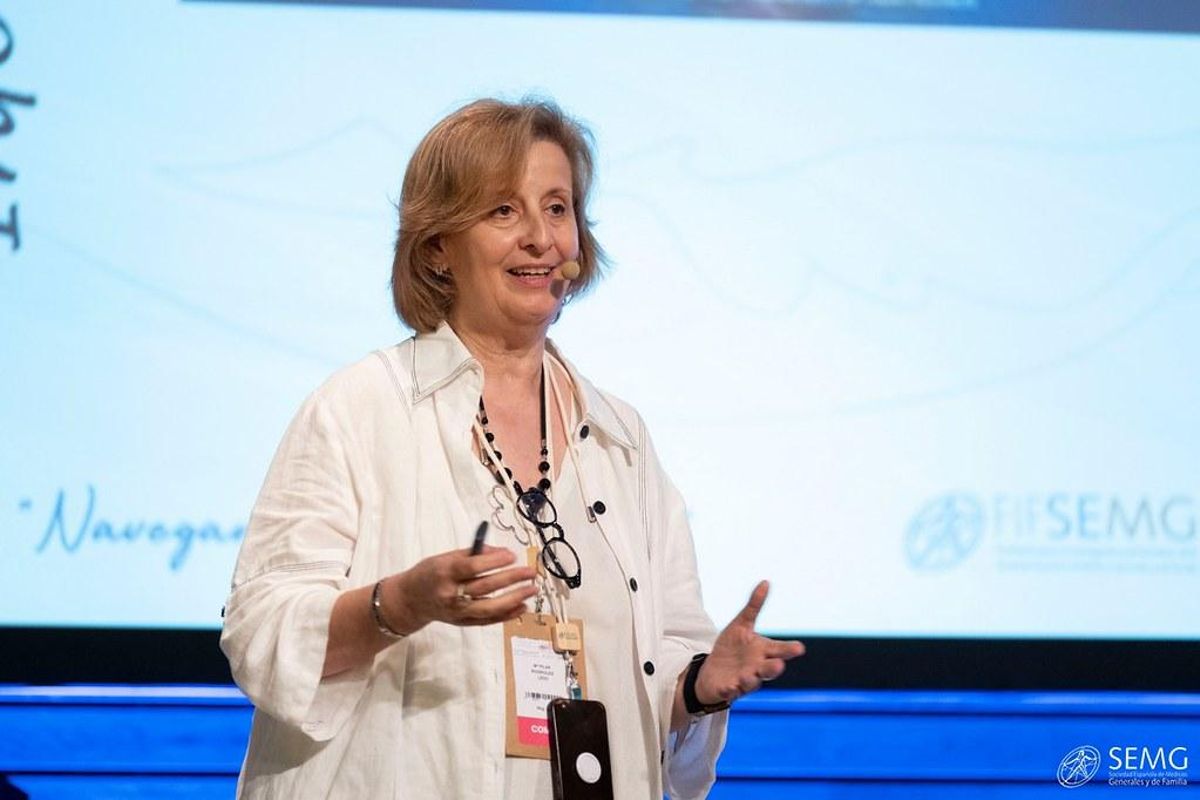 La doctora Pilar Rodríguez Lego