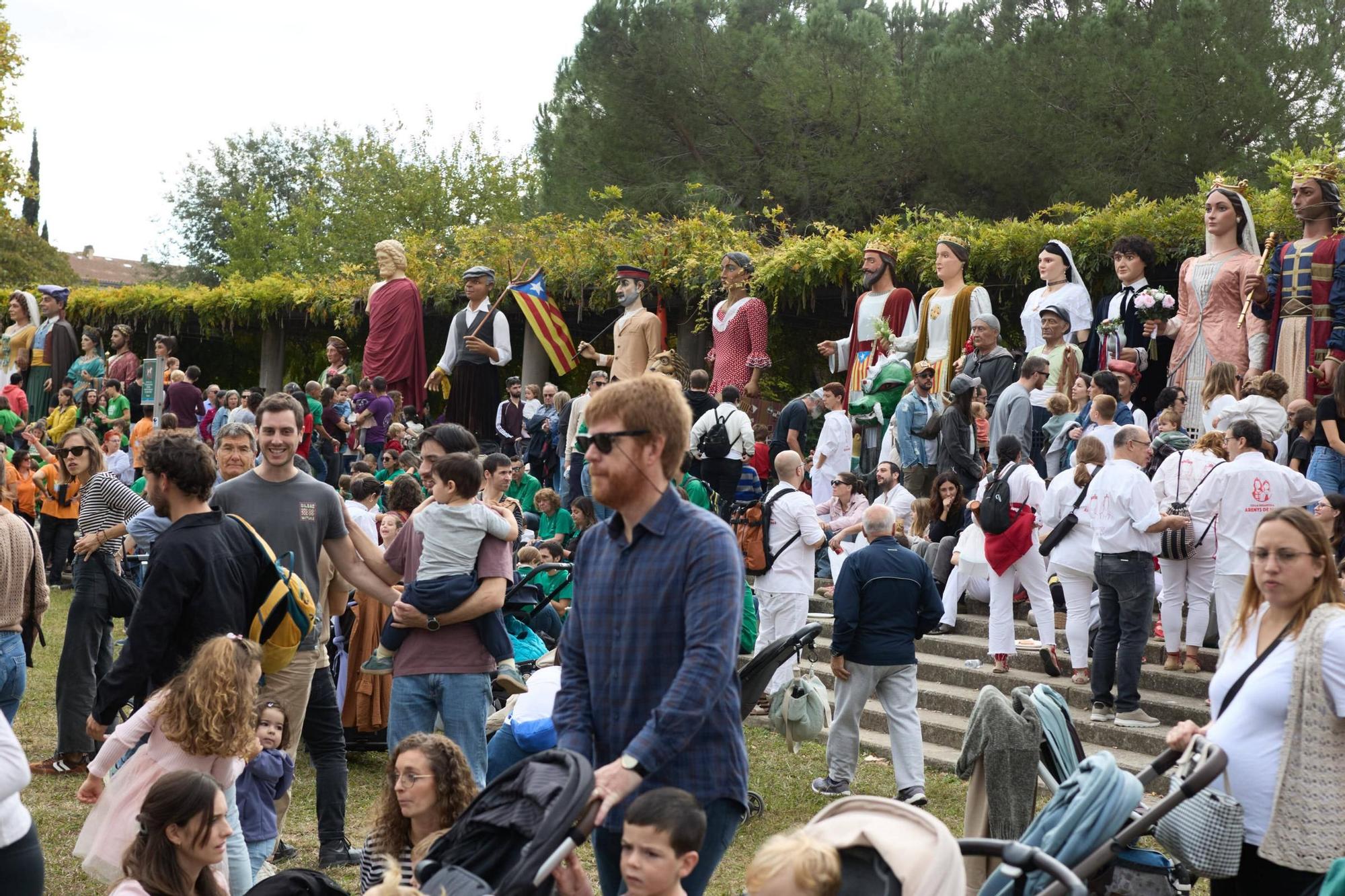 Les fotos de la trobada de gegants i bestiari de Girona
