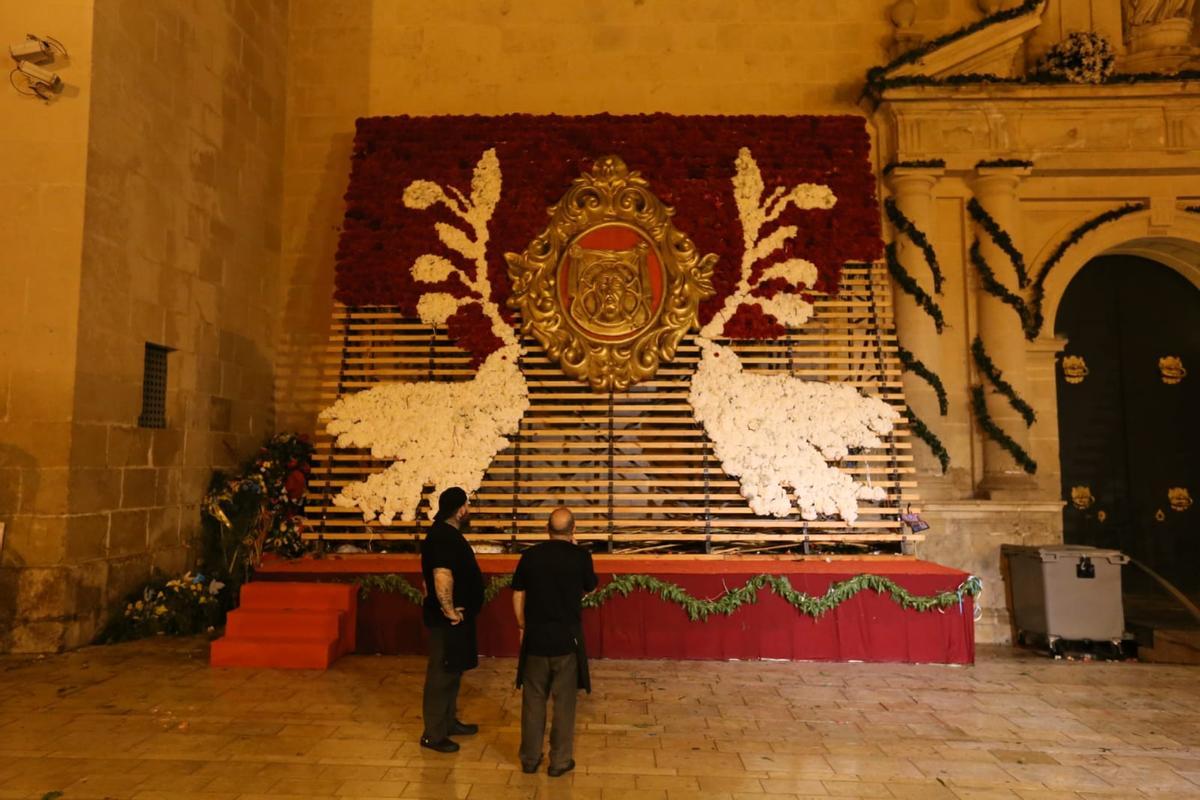 Una banyà por adelantado: la Ofrenda se cancela por la lluvia