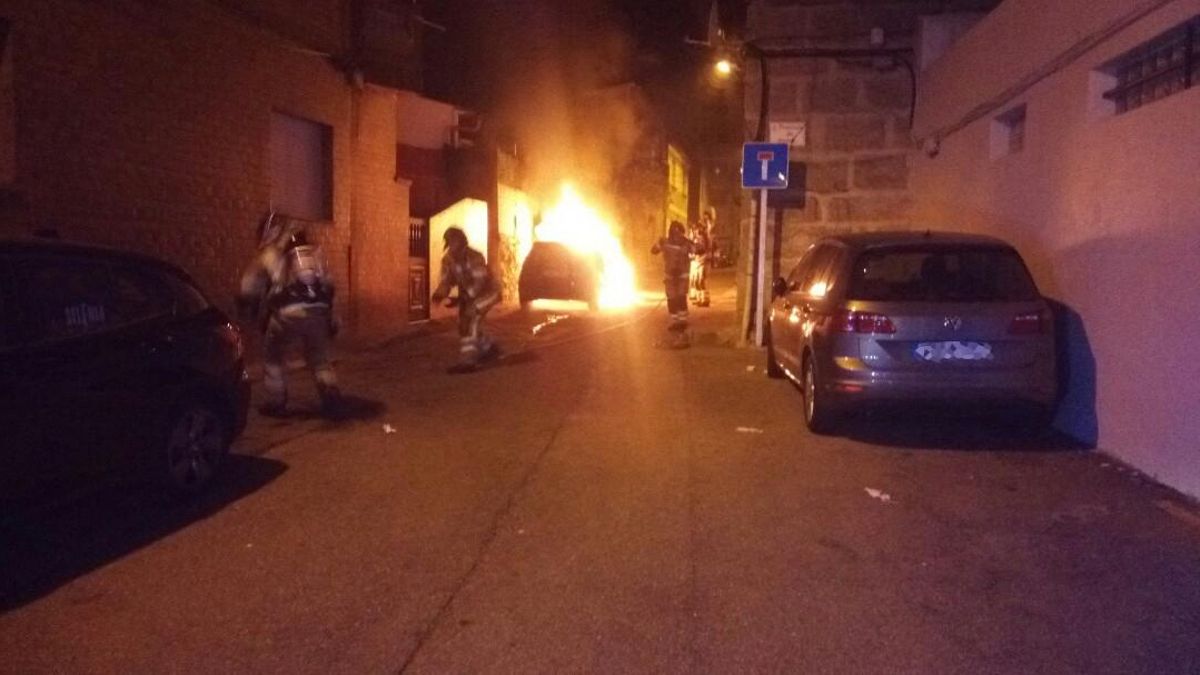 El incendio se registró en la Travesía de Soler