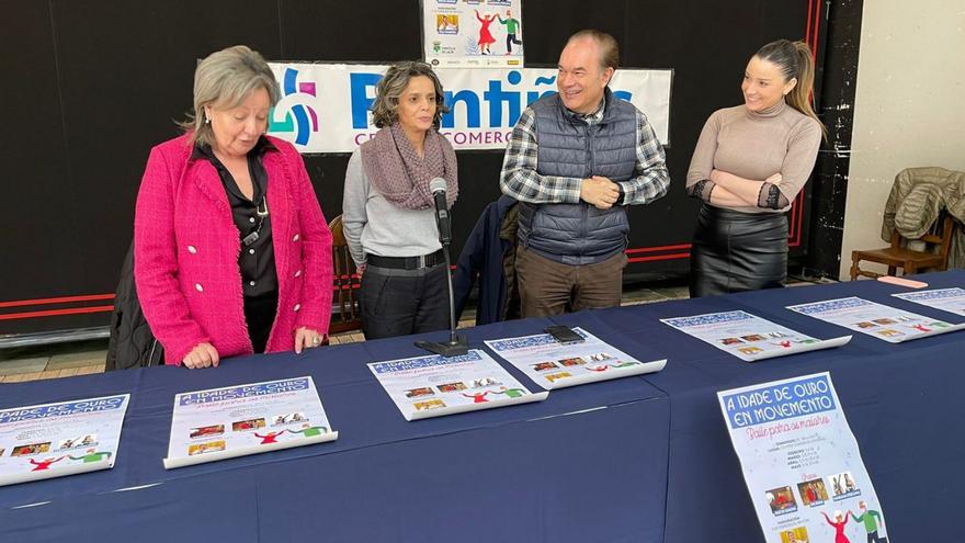 Carmen Canda, María Lázara, José Crespo y Begoña Blanco presentaron las sesiones de baile.