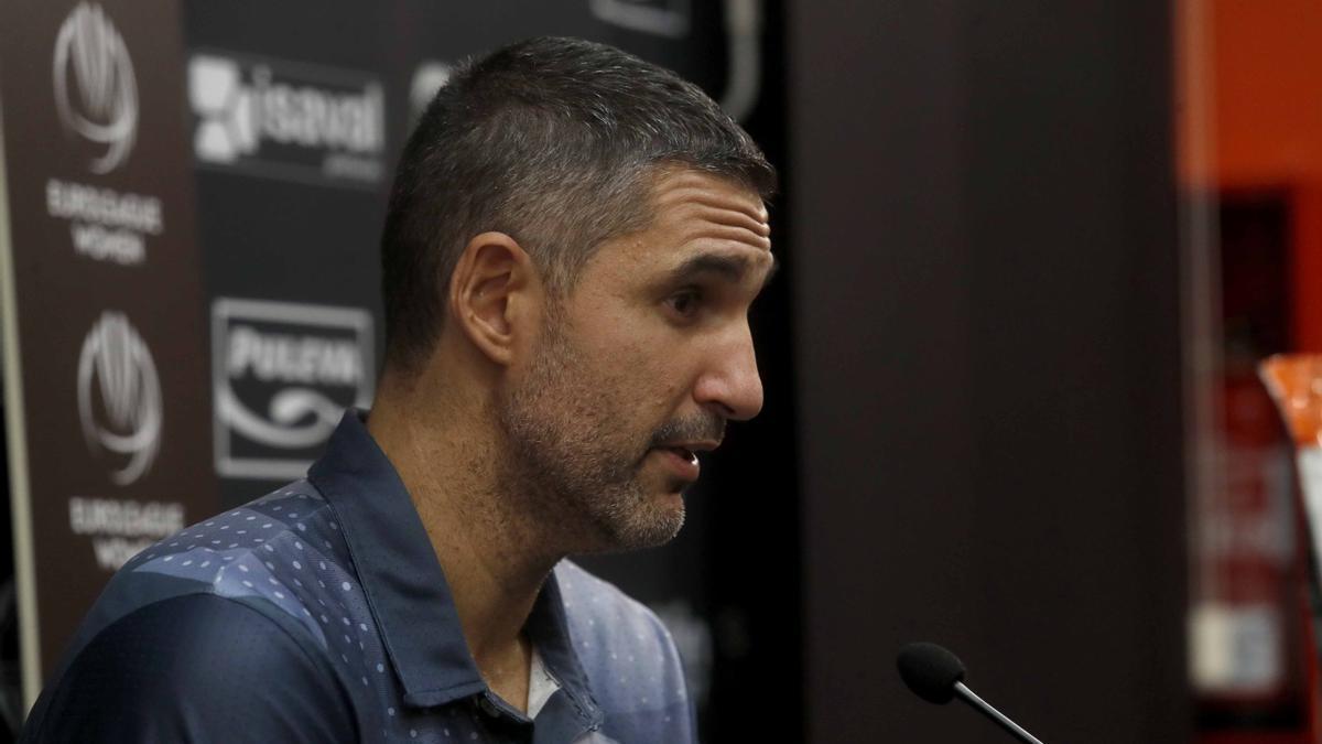 Rubén Burgos habla sobre el partido que el miércoles le espera al equipo en el estreno en la Euroleague Women