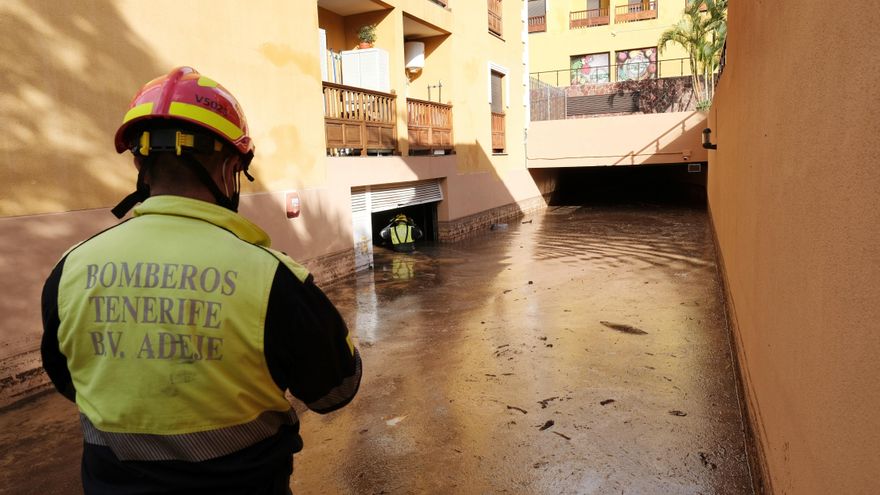 Inundaciones en Arona