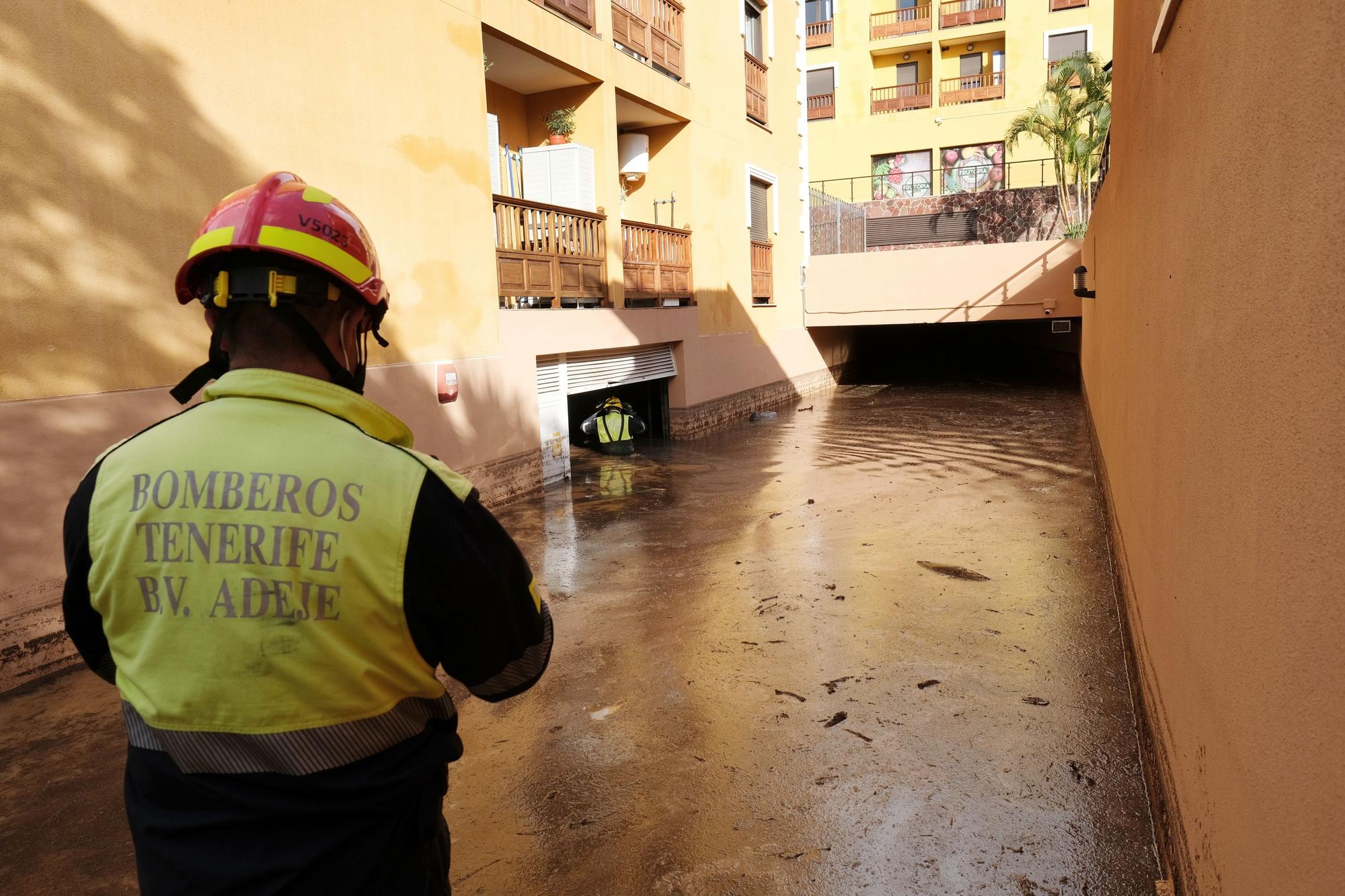 Inundaciones en Arona