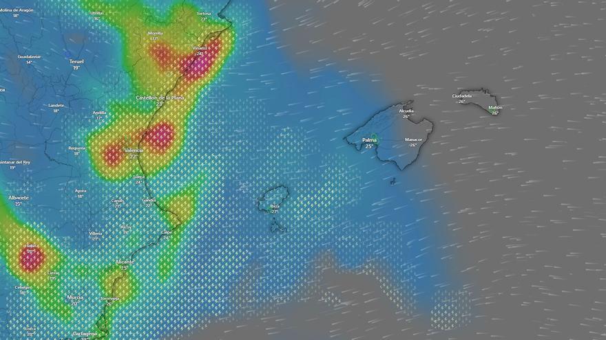 Radar meteorológico | Sigue las lluvias de este domingo en directo