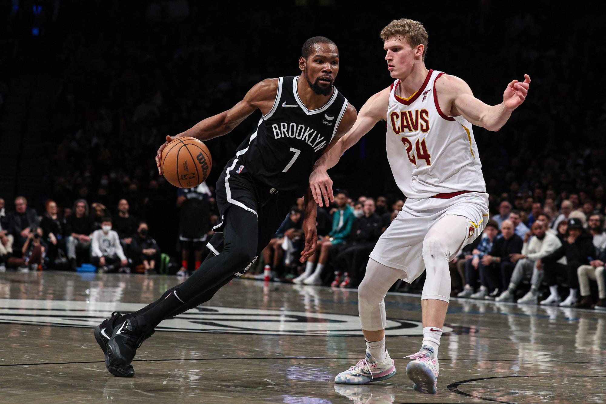 Kevin Durant Markkanen Nets Cavs