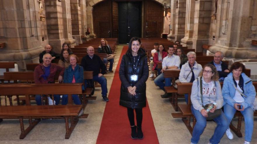 Visitas guiadas, única posibilidad de conocer Santa María Nai, primera catedral de Ourense