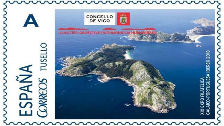 Correos suma esfuerzos para que las Islas Cíes sean Patrimonio de la Humanidad