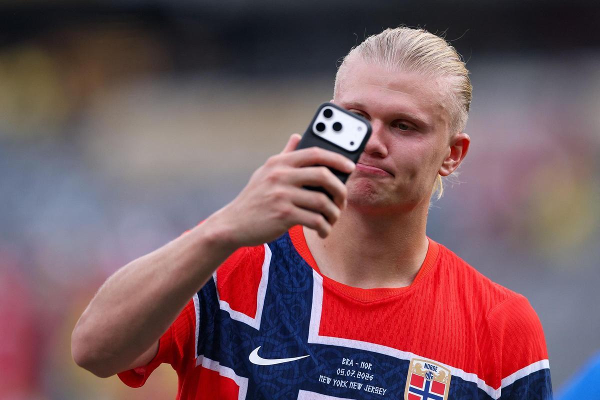 Erling Haaland, el vikingo más viral del Mundial