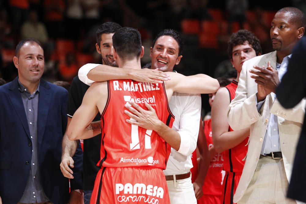 Todas las imágenes de la emotiva presentación del Valencia Basket 2016/17