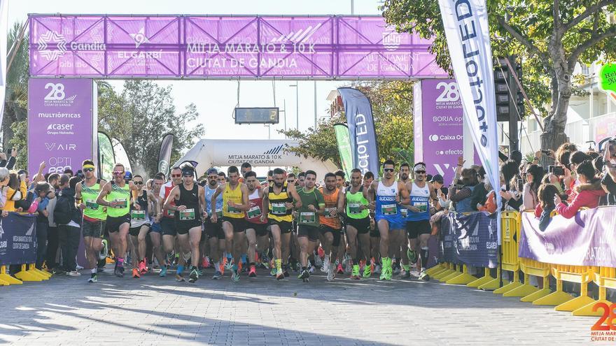 La 29ª Mitja Marató &amp; 10K Ciutat de Gandia abre inscripciones