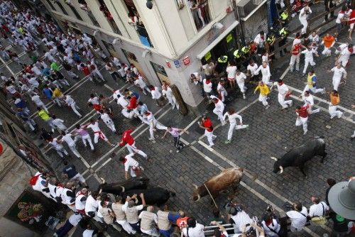 ÚLTIMO ENCIERRO TOROS DE MIURA