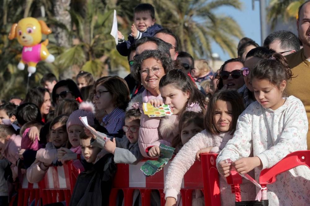 Los Reyes Magos desembarcan en Cartagena