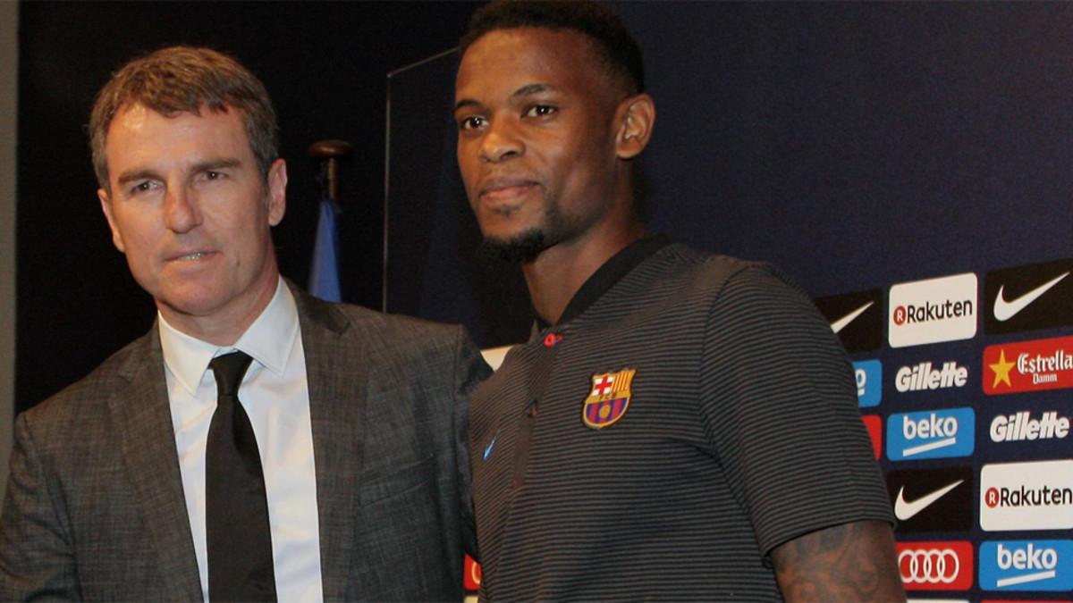 Robert y Semedo durante la presentación