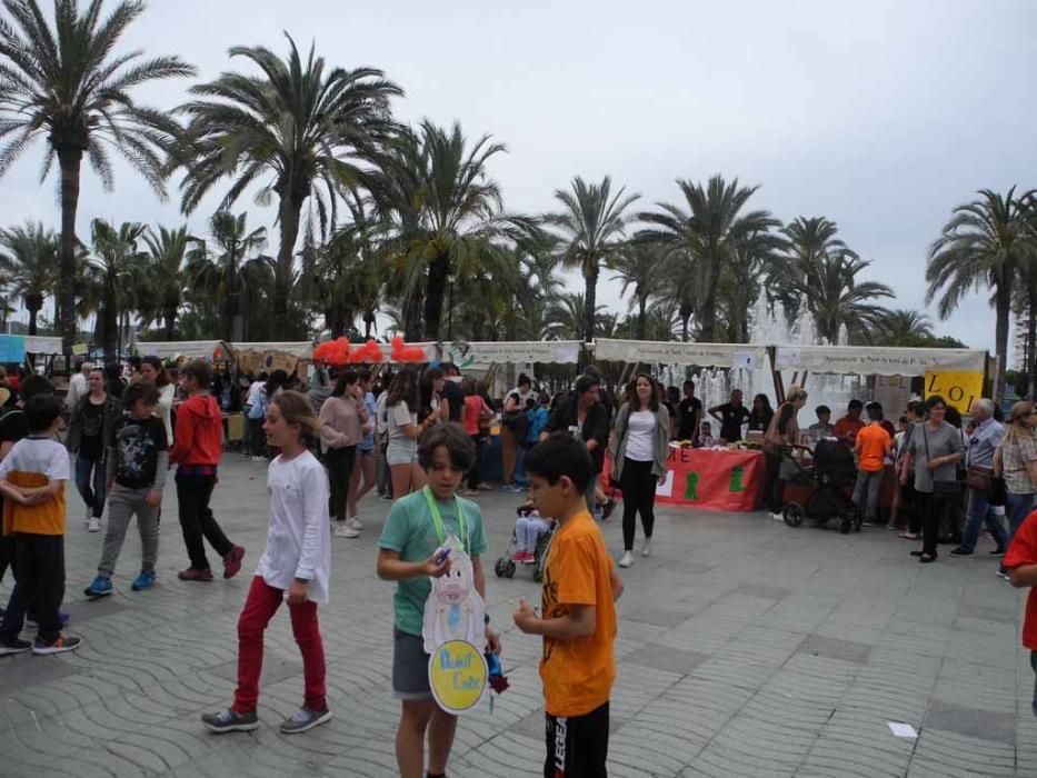 El mercado Icape que ha tenido lugar en el Passeig de ses Fonts de Sant Antoni