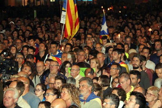 Concentració a la Plaça Constitució