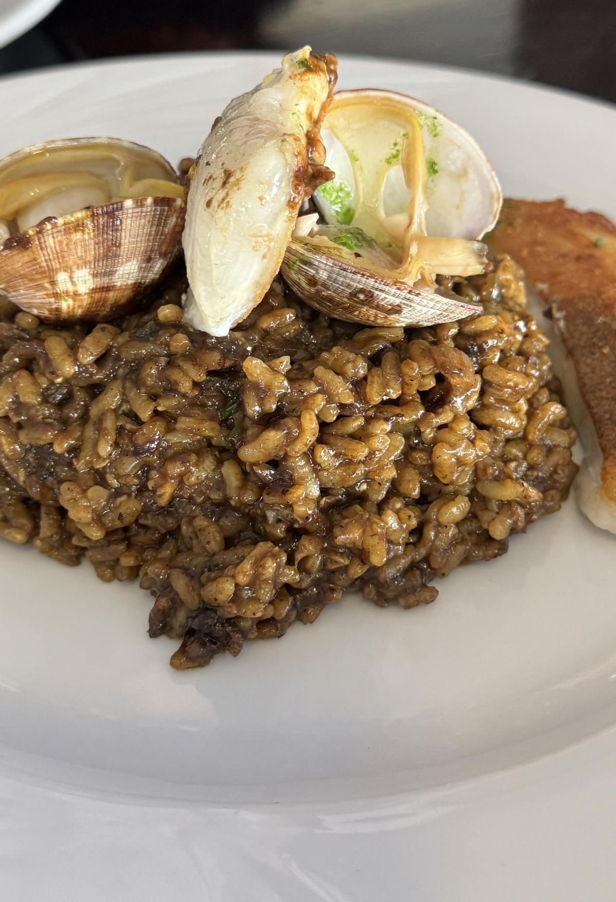 L'arròs de turbot de l'arrosseria de Fenals.