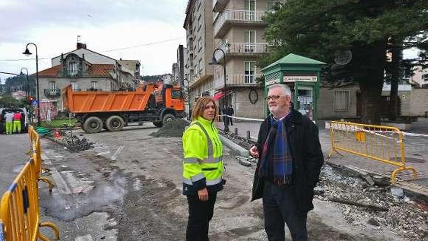 Mercedes Giráldez y Pazos, cuando eran socios de gobierno // G. Núñez