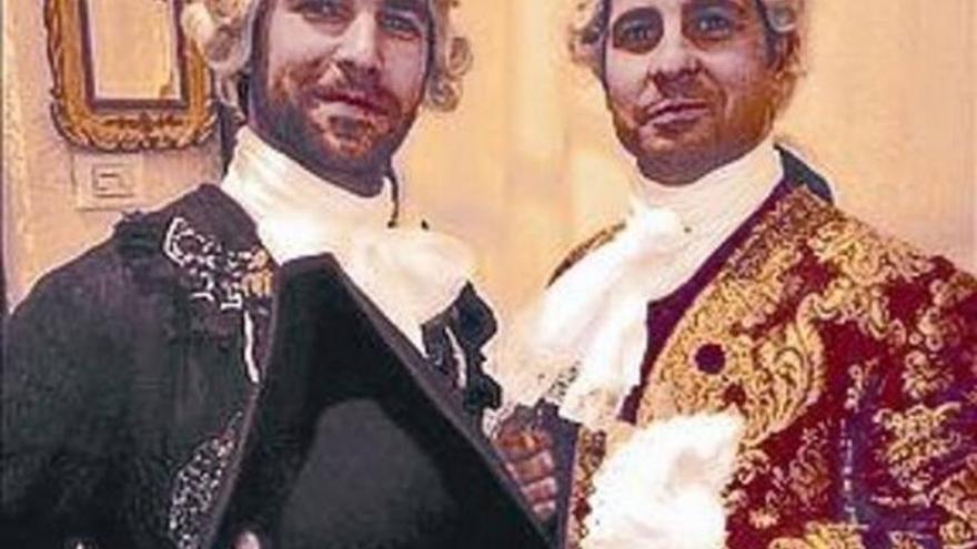 Los Rivera, en el carnaval de Venecia