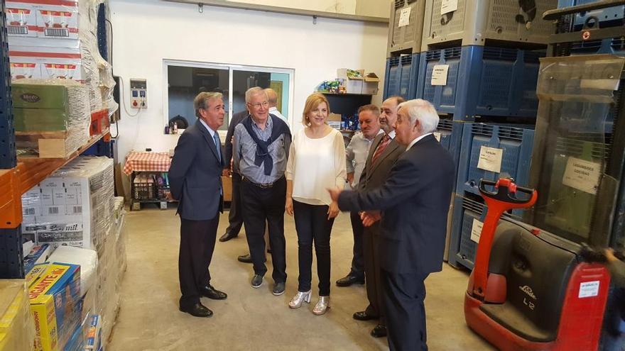 Visita instalaciones Banco de Alimentos en Cartagena.