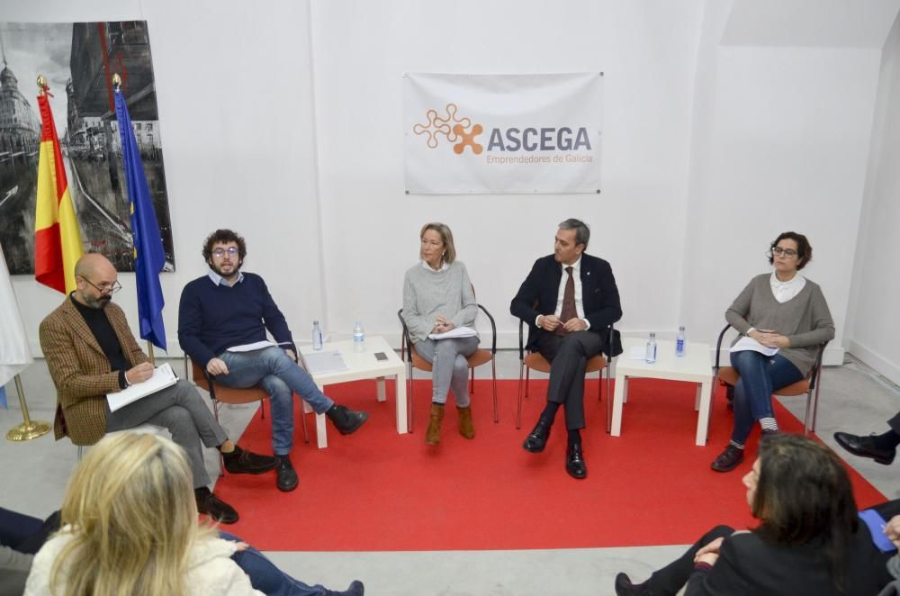 Debate en Ascega sobre el presupuesto de A Coruña