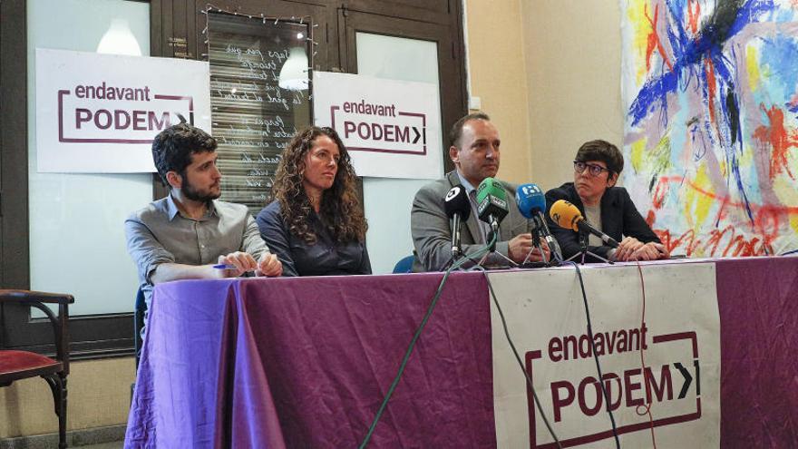 Presentación de la candidatura de Dalmau.