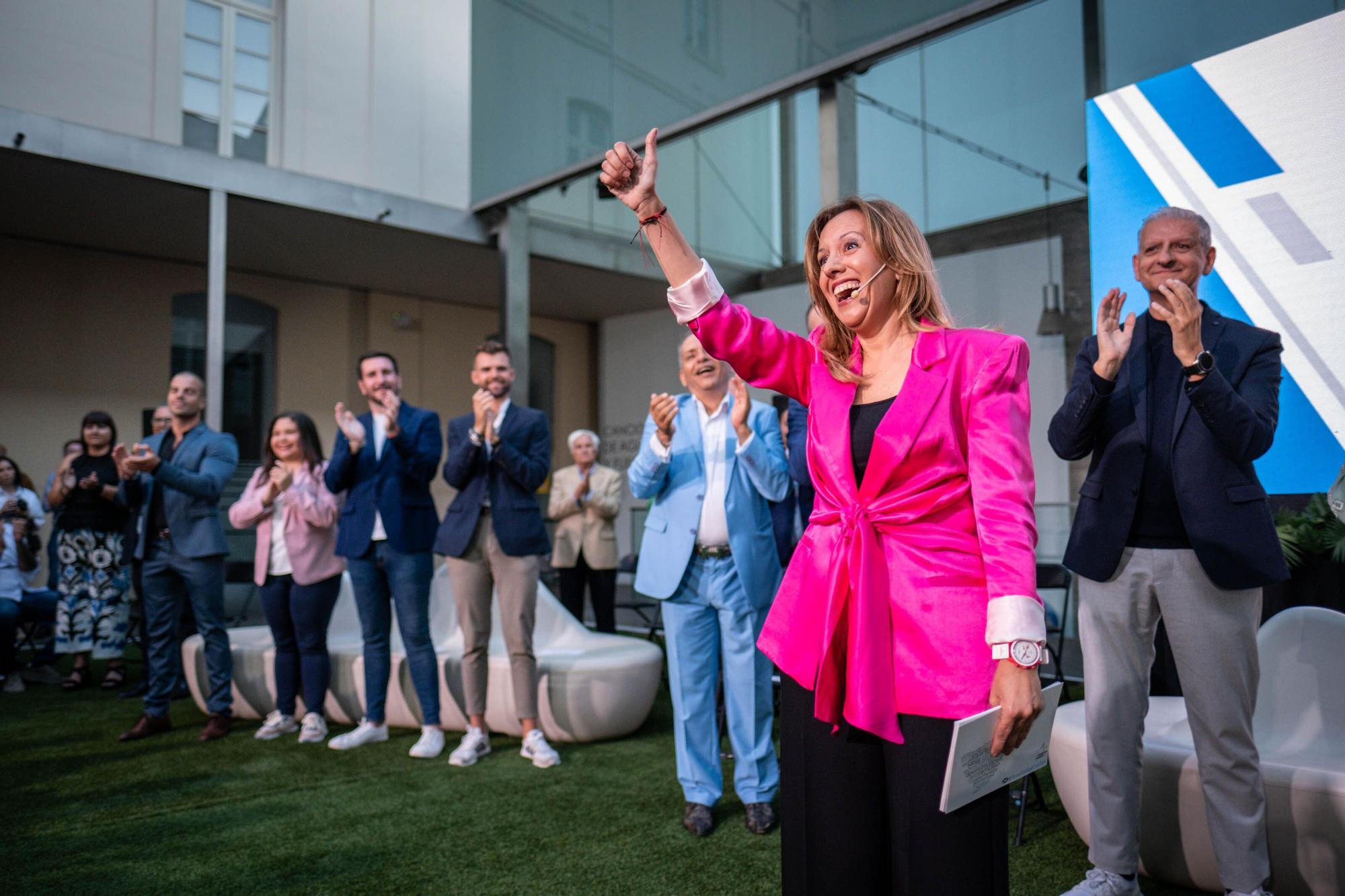 Presentación de la candidatura de CC al Cabildo de Tenerife