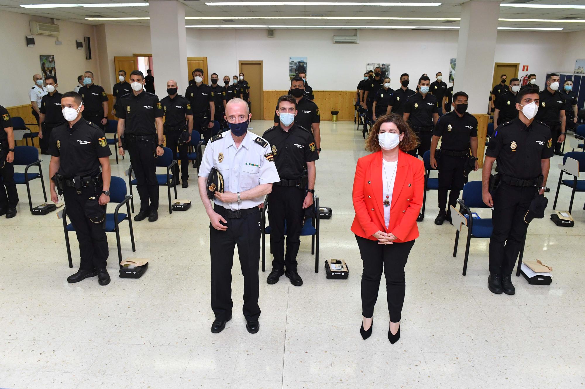 49 policías en prácticas se incorporan a las plantillas de la Comisaría Provincial de A Coruña