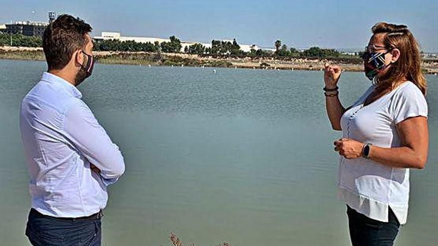 El Parque Regional de las Salinas de San Pedro fue el lugar escogido para la presentación de la campaña.