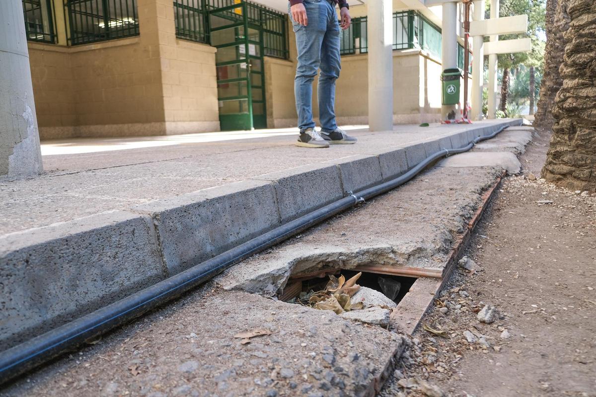 Estado del instituto La Torreta de Elche