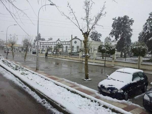 Nieva en la provincia durante el Día de Andalucía