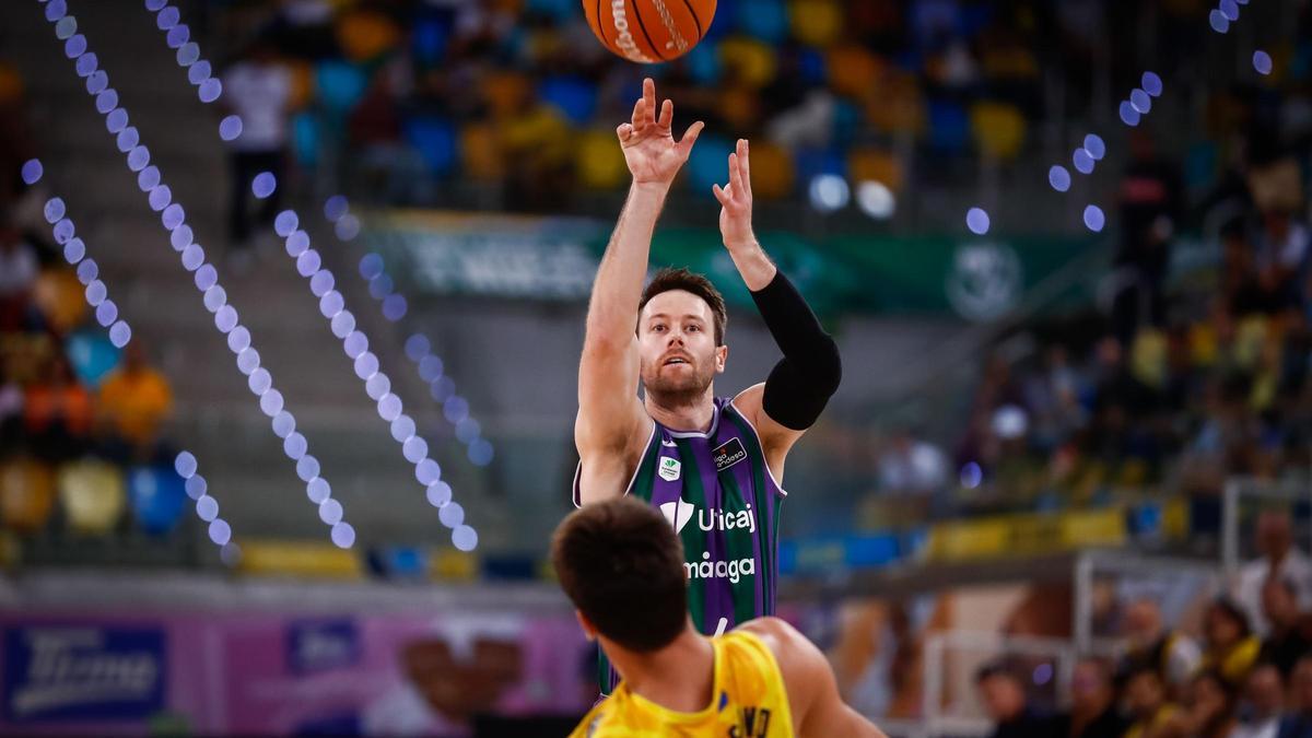 Kalinoski, en el partido ante el Gran Canaria.