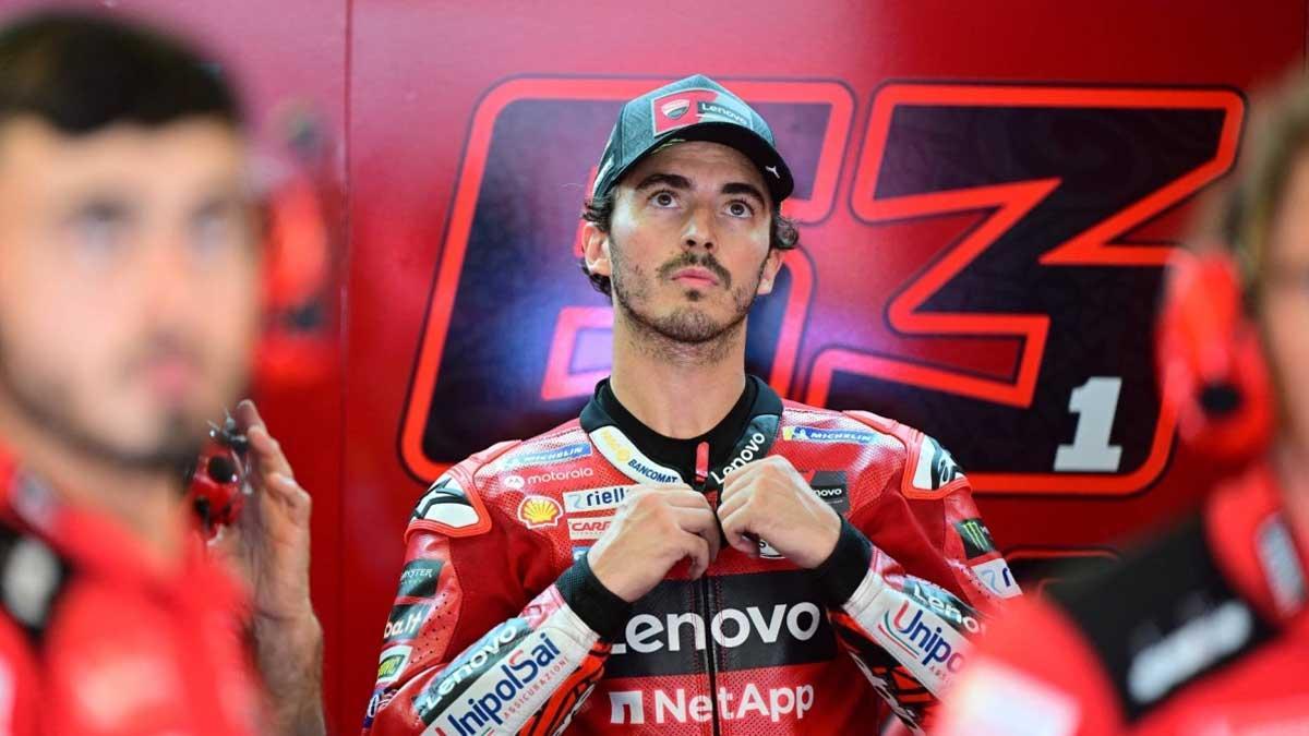Pecco Bagnaia, actual campeón y líder del Mundial