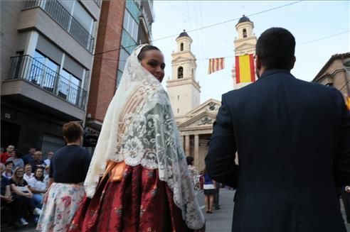 Ofrenda de flores a Sant Pasqual en Vila-real